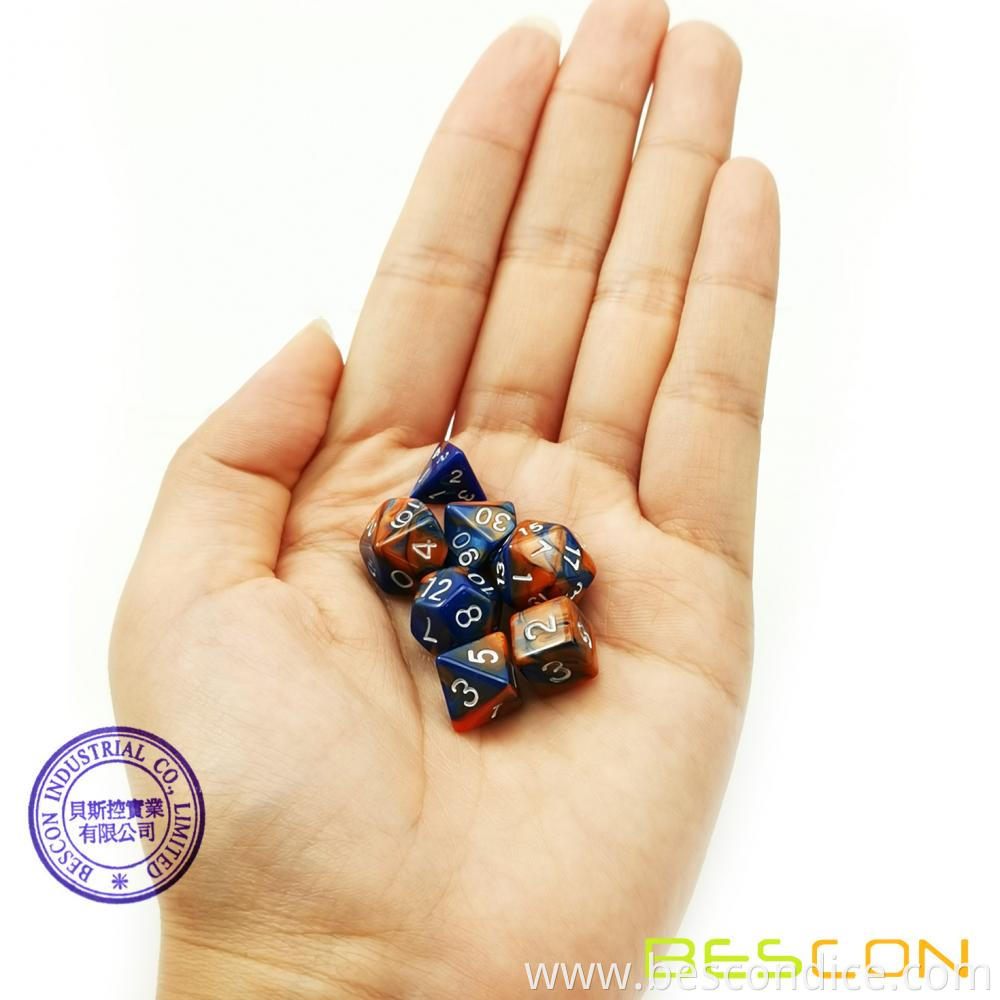10mm Mini Polyhedral Dice Set 3 10mm Mini Polyhedral Dice Set 3